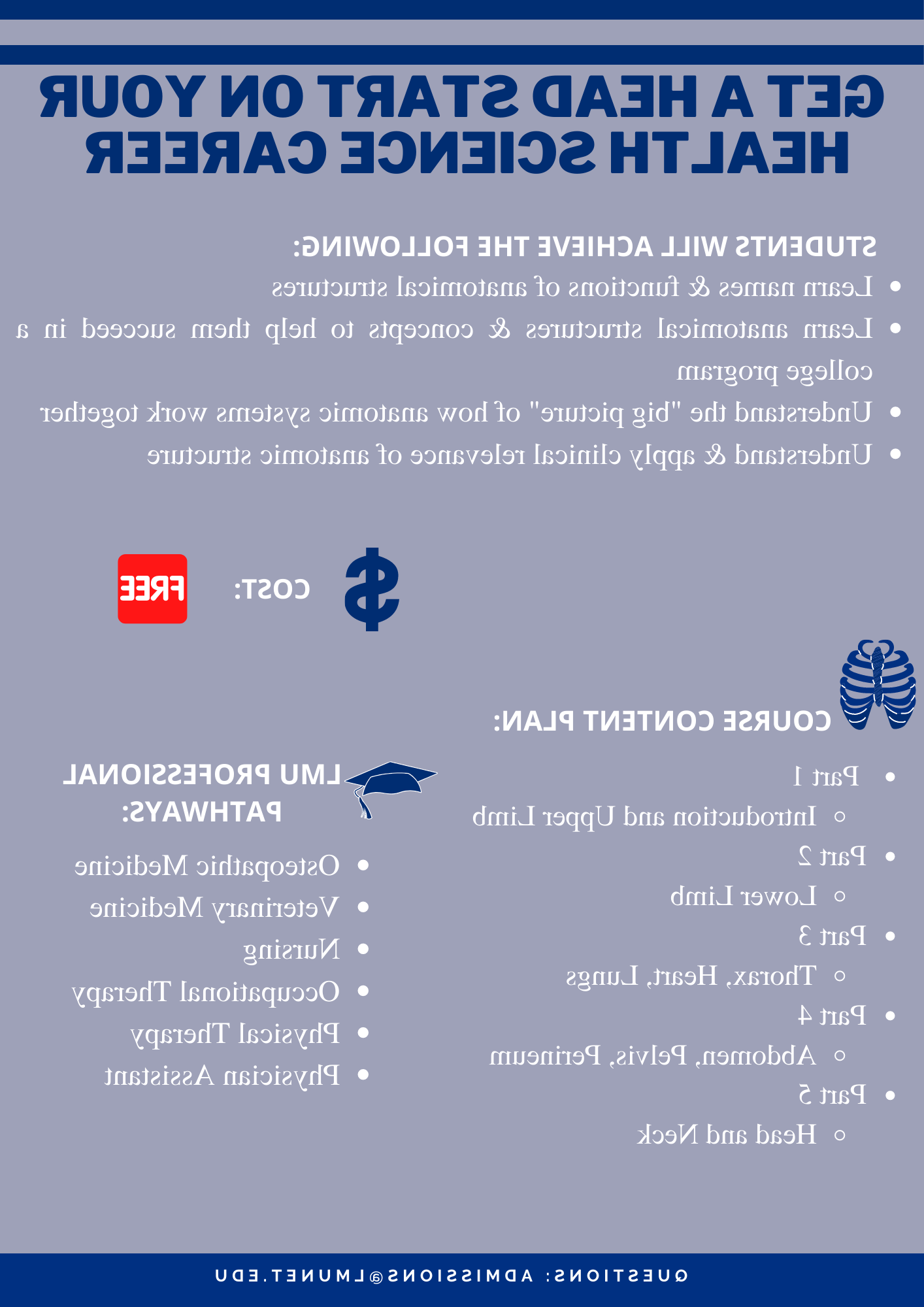 在健康科学图表上有一个良好的开端